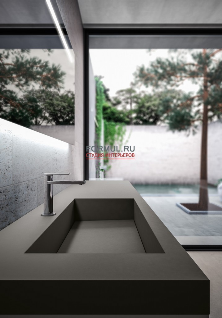 Комплект мебели для ванной Idea Group Sense